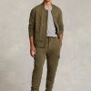 Olive Men’s Ralph Lauren Quilted Luxury Jersey Jackets Olive Men’s Ralph Lauren Quilted Luxury Jersey Jackets