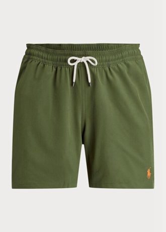 Olive Men’s Ralph Lauren Traveller Swimming Trunk  Shorts
