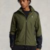 Olive Men’s Ralph Lauren Water-Repellent Ripstop Jackets Olive Men’s Ralph Lauren Water-Repellent Ripstop Jackets