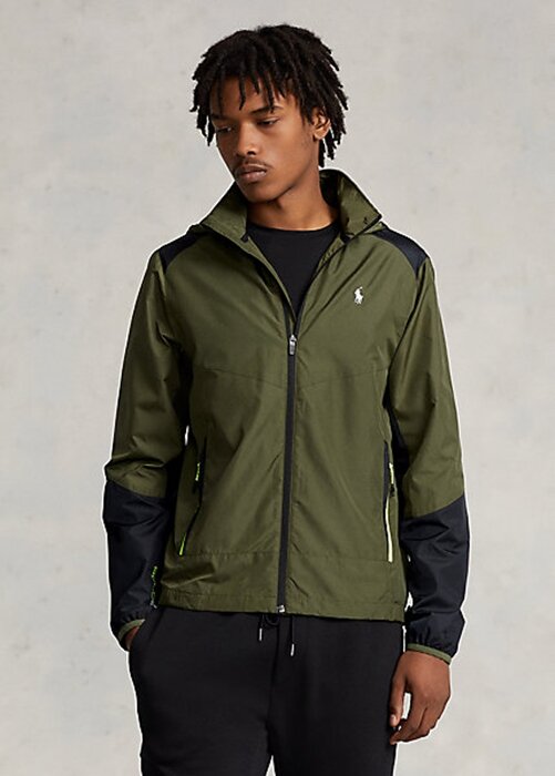 Olive Men’s Ralph Lauren Water-Repellent Ripstop Jackets Olive Men’s Ralph Lauren Water-Repellent Ripstop Jackets