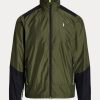Olive Men’s Ralph Lauren Water-Repellent Ripstop Jackets Olive Men’s Ralph Lauren Water-Repellent Ripstop Jackets