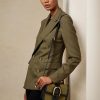 Olive Women’s Ralph Lauren Canvas Welington Crossbody Bags
