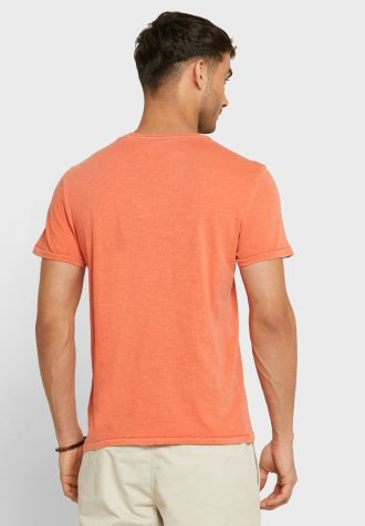 Orange Men’s Ralph Lauren Logo Crew Neck T Shirts