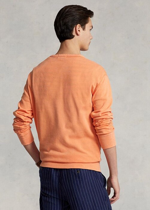 Orange Men’s Ralph Lauren Spa Terry Sweatshirt Orange Men’s Ralph Lauren Spa Terry Sweatshirt
