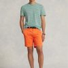 Orange Men’s Ralph Lauren Stretch Straight Fit Chino  Shorts