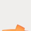 Orange / White Men’s Ralph Lauren Signature Pony Slippers