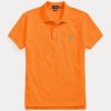 Orange Women’s Ralph Lauren Classic Fit Mesh Polo Shirts Orange Women’s Ralph Lauren Classic Fit Mesh Polo Shirts