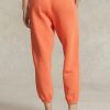 Orange Women’s Ralph Lauren Fleece Athletics   Pants