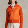 Orange Women’s Ralph Lauren Hybrid Funnelneck Jackets Orange Women’s Ralph Lauren Hybrid Funnelneck Jackets