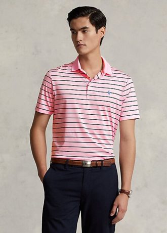 Pink Men’s Ralph Lauren Classic Fit Performance Polo Shirts