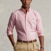 Pink Men’s Ralph Lauren Slim Fit Oxford  Shirts