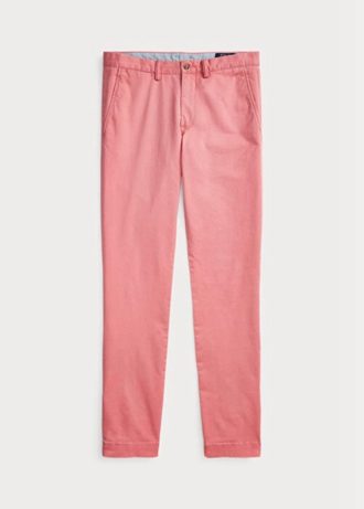 Pink Men’s Ralph Lauren Stretch Slim Fit Chino  Pants