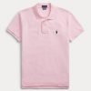Pink Women’s Ralph Lauren Classic Fit Mesh Polo Shirts Pink Women’s Ralph Lauren Classic Fit Mesh Polo Shirts