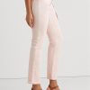 Pink Women’s Ralph Lauren Coated Mid-Rise Straight Ankle Jeans Pink Women’s Ralph Lauren Coated Mid-Rise Straight Ankle Jeans