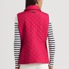 Pink Women’s Ralph Lauren Diamond-Quilted Vest