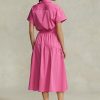 Pink Women’s Ralph Lauren Drawstring Dress