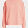 Pink Women’s Ralph Lauren Fleece Pullover Sweatshirts