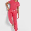 Pink Women’s Ralph Lauren High Waist Ankle Sweatpants