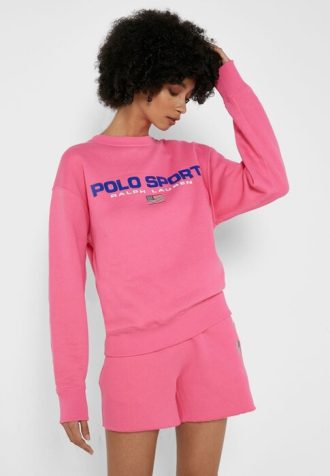 Pink Women’s Ralph Lauren Polo Sweatshirts