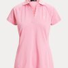 Pink Women’s Ralph Lauren Tailored Fit Piqué Polo Shirts Pink Women’s Ralph Lauren Tailored Fit Piqué Polo Shirts