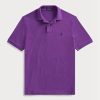 Purple Men’s Ralph Lauren Custom Slim Fit Mesh Polo Shirts