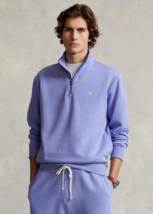 Purple Men’s Ralph Lauren The Rl Fleece Sweatshirt Purple Men’s Ralph Lauren The Rl Fleece Sweatshirt