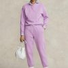 Purple Women’s Ralph Lauren Fleece Athletics   Pants
