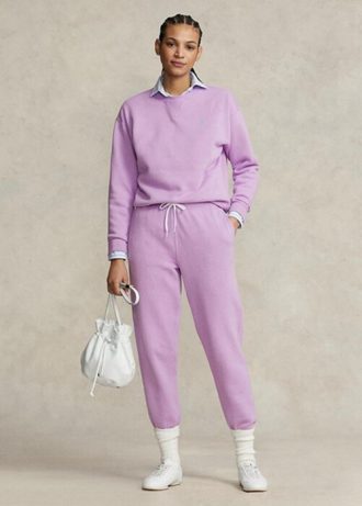Purple Women’s Ralph Lauren Fleece Athletics   Pants