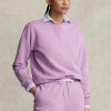 Purple Women’s Ralph Lauren Fleece Crewneck Pullover Sweatshirts Purple Women’s Ralph Lauren Fleece Crewneck Pullover Sweatshirts