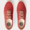 Red Men’s Ralph Lauren Canvas Sneakers Red Men’s Ralph Lauren Canvas Sneakers