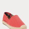 Red Men’s Ralph Lauren Cevio Washed Canvas Espadrille Red Men’s Ralph Lauren Cevio Washed Canvas Espadrille