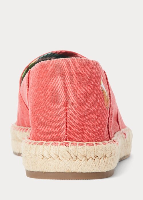 Red Men’s Ralph Lauren Cevio Washed Canvas Espadrille Red Men’s Ralph Lauren Cevio Washed Canvas Espadrille