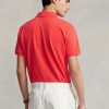 Red Men’s Ralph Lauren Custom Slim Fit Mesh Polo Shirts Red Men’s Ralph Lauren Custom Slim Fit Mesh Polo Shirts