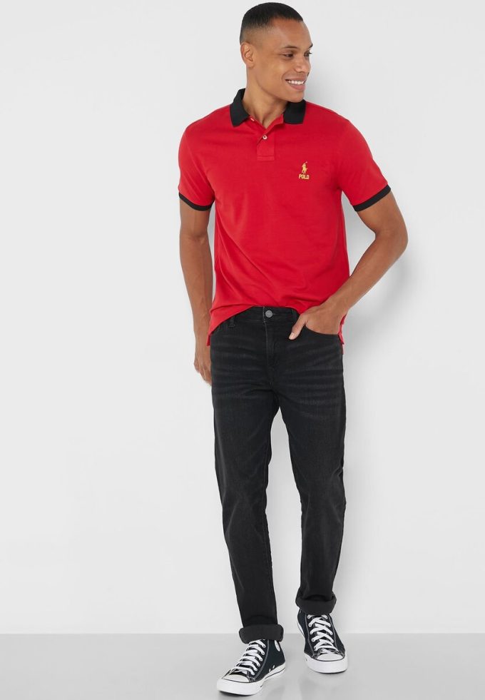 Red Men’s Ralph Lauren Essential T Shirts