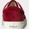 Red Men’s Ralph Lauren Keaton Corduroy Sneakers