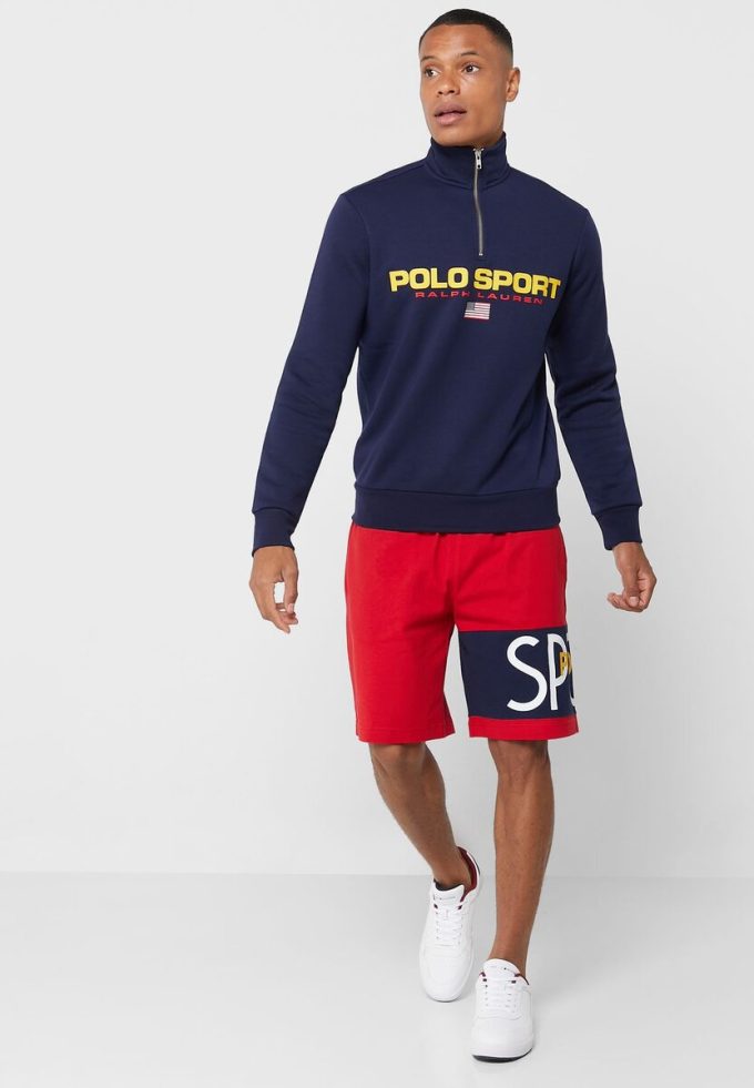 Red Men’s Ralph Lauren Logo Shorts Red Men’s Ralph Lauren Logo Shorts