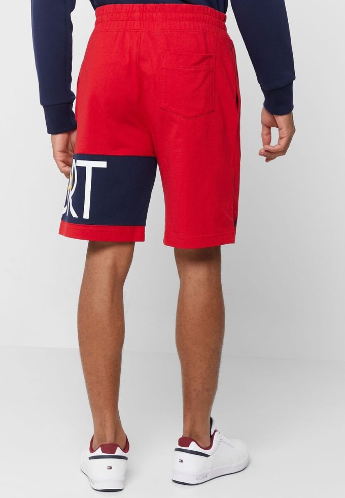 Red Men’s Ralph Lauren Logo Shorts Red Men’s Ralph Lauren Logo Shorts