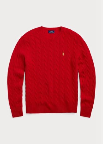Red Men’s Ralph Lauren Lunar New Year Wool-cashmere Jumper Sweaters