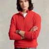 Red Men’s Ralph Lauren Mesh-knit Cotton Quarter-zip Jumper Sweaters Red Men’s Ralph Lauren Mesh-knit Cotton Quarter-zip Jumper Sweaters