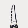 Refined Navy/Vanilla Women’s Ralph Lauren Polka-Dot Small Tayler Crossbody Bags