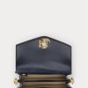 Refined Navy/Vanilla Women’s Ralph Lauren Polka-Dot Small Tayler Crossbody Bags