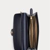 Refined Navy Women’s Ralph Lauren Embossed Leather Medium Adair Crossbody Bags Refined Navy Women’s Ralph Lauren Embossed Leather Medium Adair Crossbody Bags