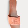 Rose Women’s Ralph Lauren Andela Calf-Suede Sandals Rose Women’s Ralph Lauren Andela Calf-Suede Sandals