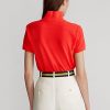 Rose Women’s Ralph Lauren Classic Fit Mesh Polo Shirts Rose Women’s Ralph Lauren Classic Fit Mesh Polo Shirts