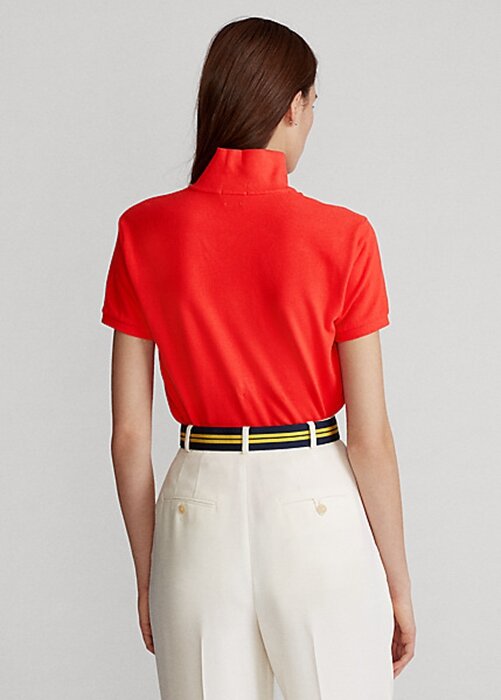 Rose Women’s Ralph Lauren Classic Fit Mesh Polo Shirts Rose Women’s Ralph Lauren Classic Fit Mesh Polo Shirts