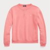 Rose Women’s Ralph Lauren Fleece Crewneck Pullover Sweatshirts