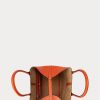 Sunset Orange Women’s Ralph Lauren Reversible Leather Medium Bellport Tote Bags Sunset Orange Women’s Ralph Lauren Reversible Leather Medium Bellport Tote Bags