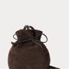 Tobacco Women’s Ralph Lauren The Suede Pony Handbag