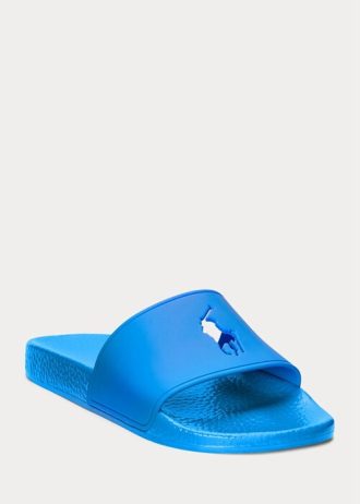 Turquoise Women’s Ralph Lauren Big Pony Sandals