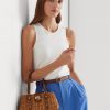 Walnut/Lauren Tan Women’s Ralph Lauren Rattan Medium Lilly Satchel Bags Walnut/Lauren Tan Women’s Ralph Lauren Rattan Medium Lilly Satchel Bags